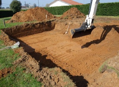 Terrassier dans le Maine-et-Loire